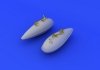 Eduard 648238 US 75gal metal drop tanks 1/48 